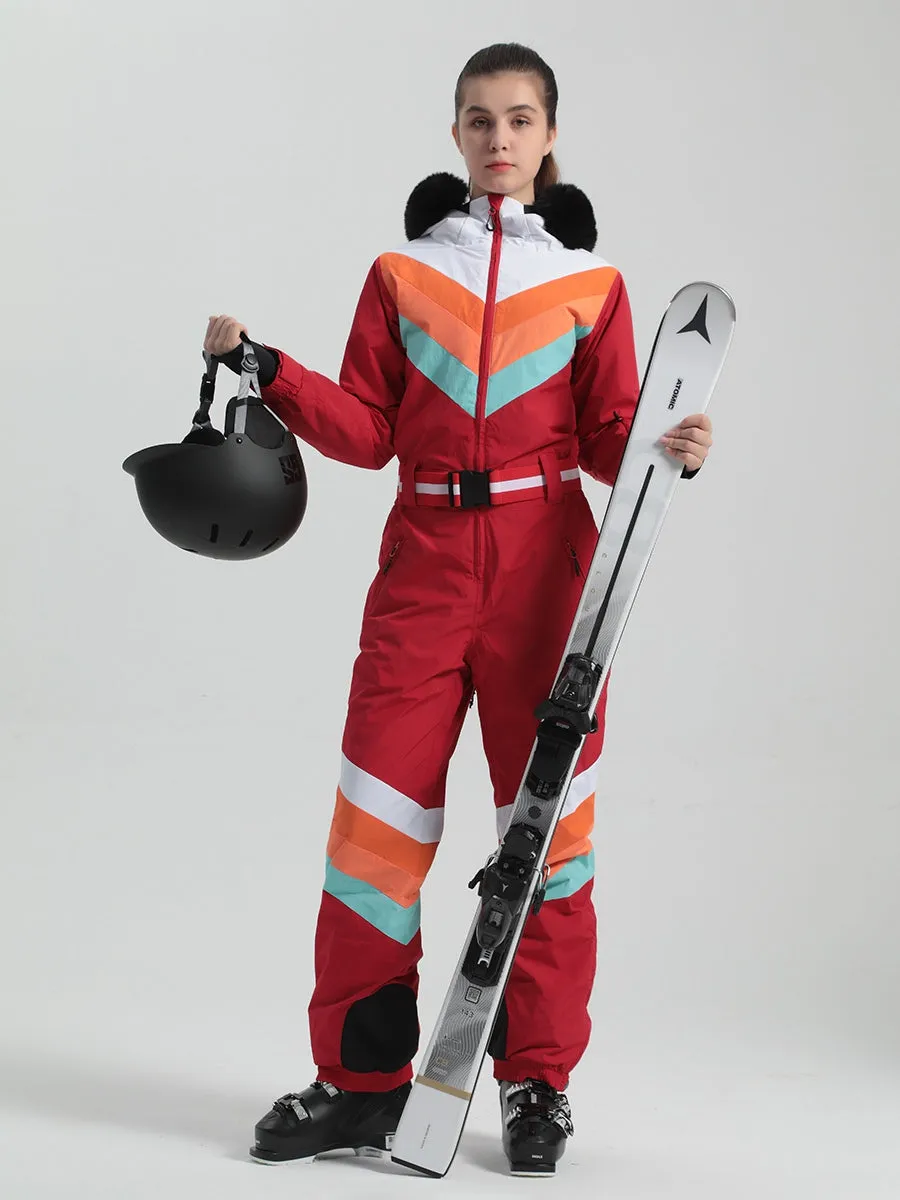 2025 Lady's Skiing Jumpsuits Winter Ski Sport Tracksuits