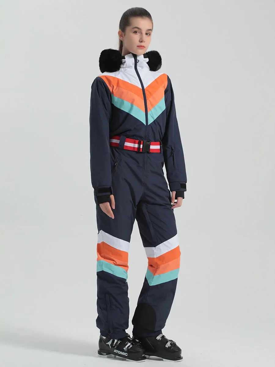 2025 Lady's Skiing Jumpsuits Winter Ski Sport Tracksuits