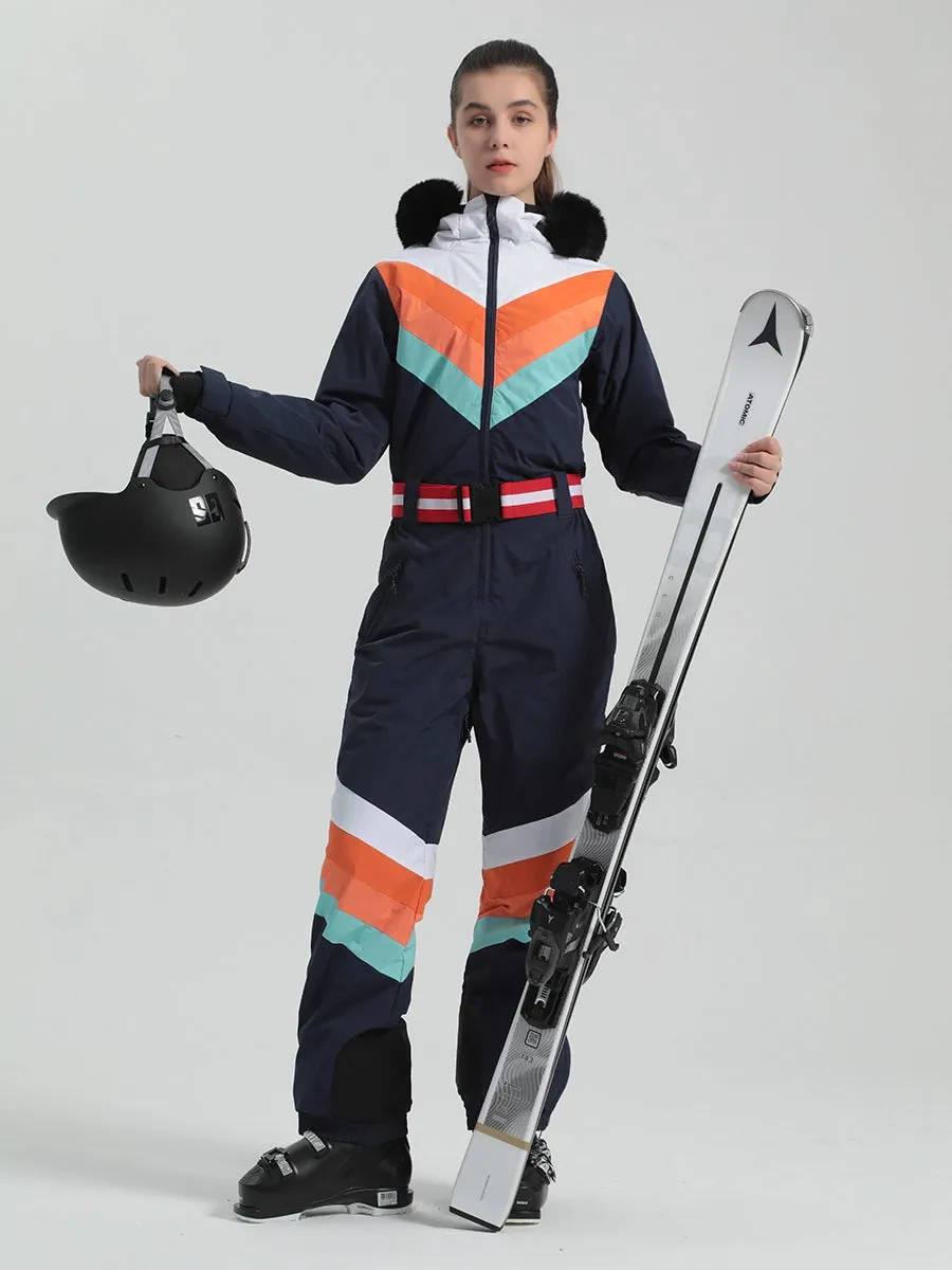 2025 Lady's Skiing Jumpsuits Winter Ski Sport Tracksuits