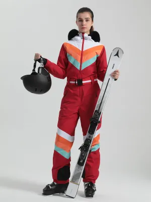 2025 Lady's Skiing Jumpsuits Winter Ski Sport Tracksuits