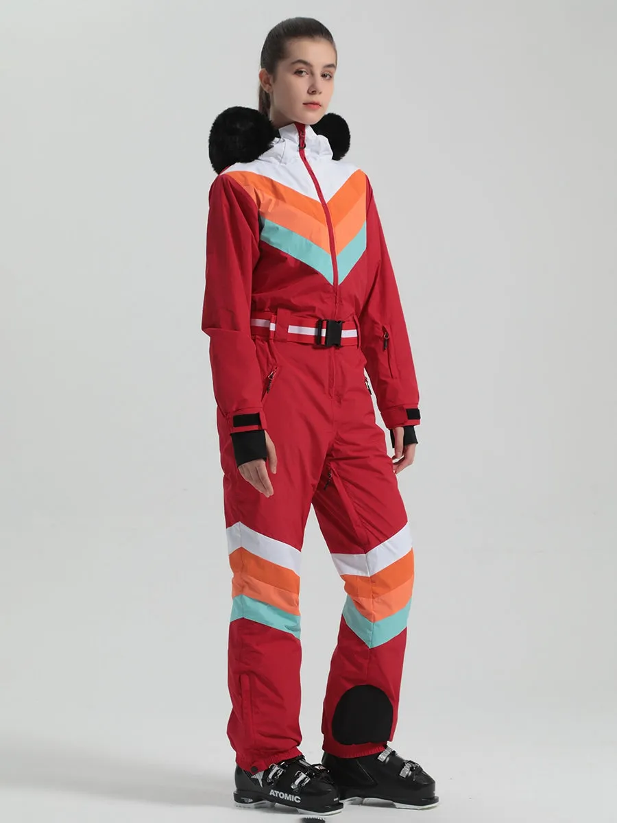 2025 Lady's Skiing Jumpsuits Winter Ski Sport Tracksuits