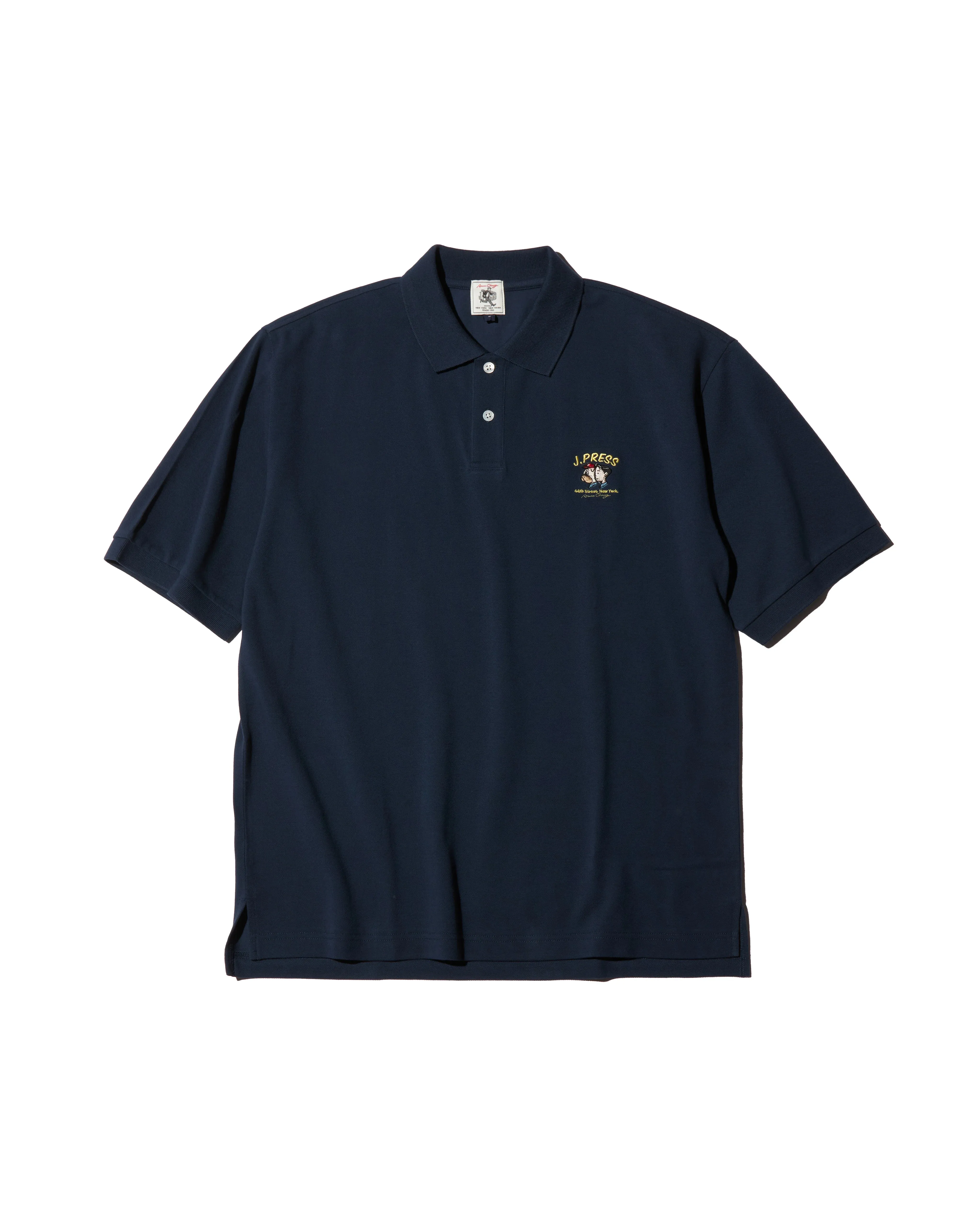AARON CHANG POLO SHIRT - NAVY