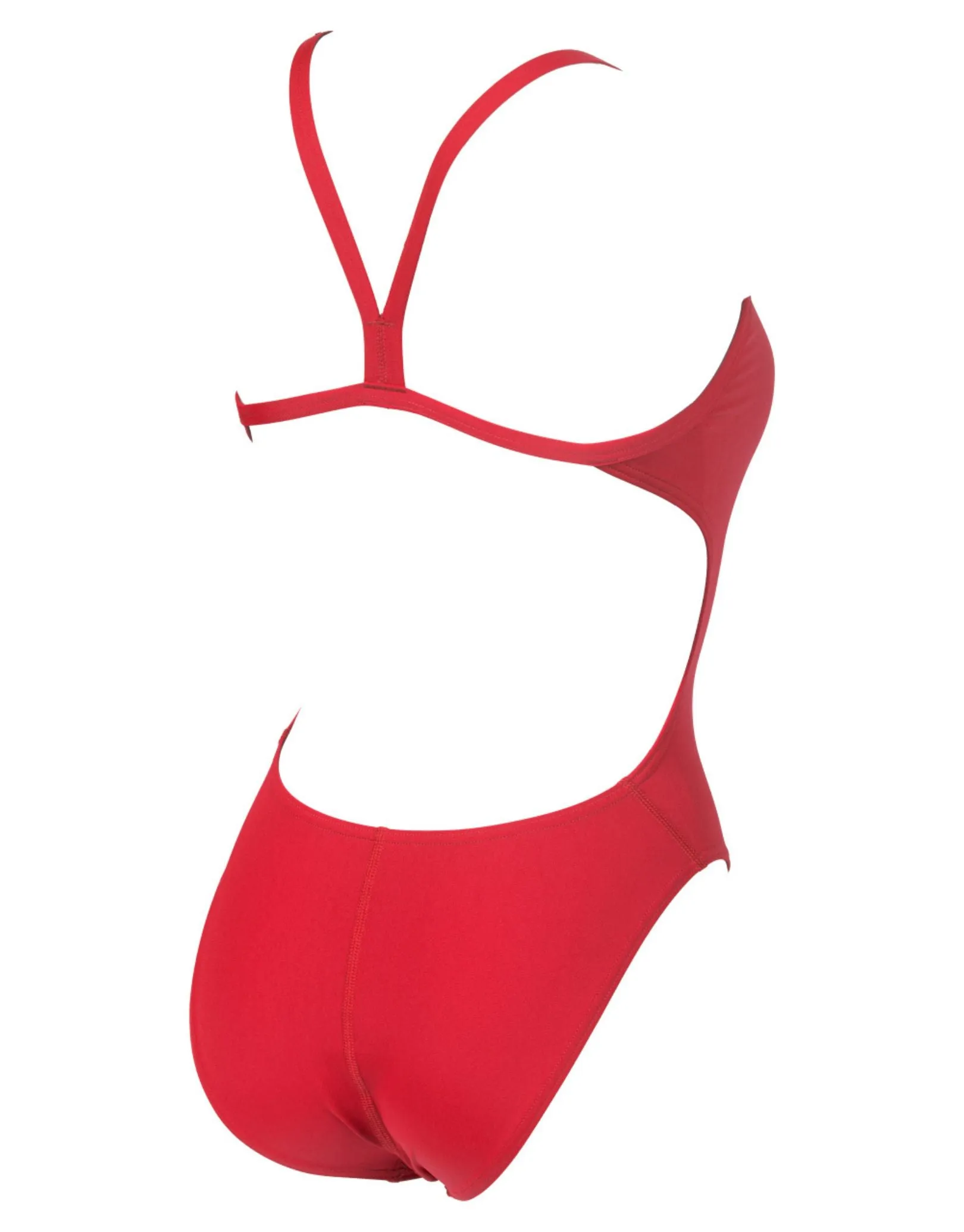 Arena Team Challenge Solid Swimsuit - Red/White