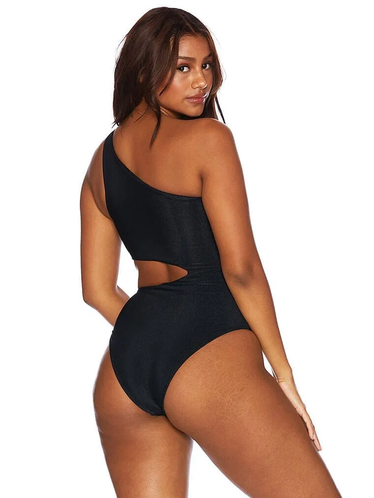 Beach Riot Celine One-Piece Swimsuit, Black