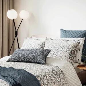 Bedeck of Belfast Nena Duvet Cover Set in Denim