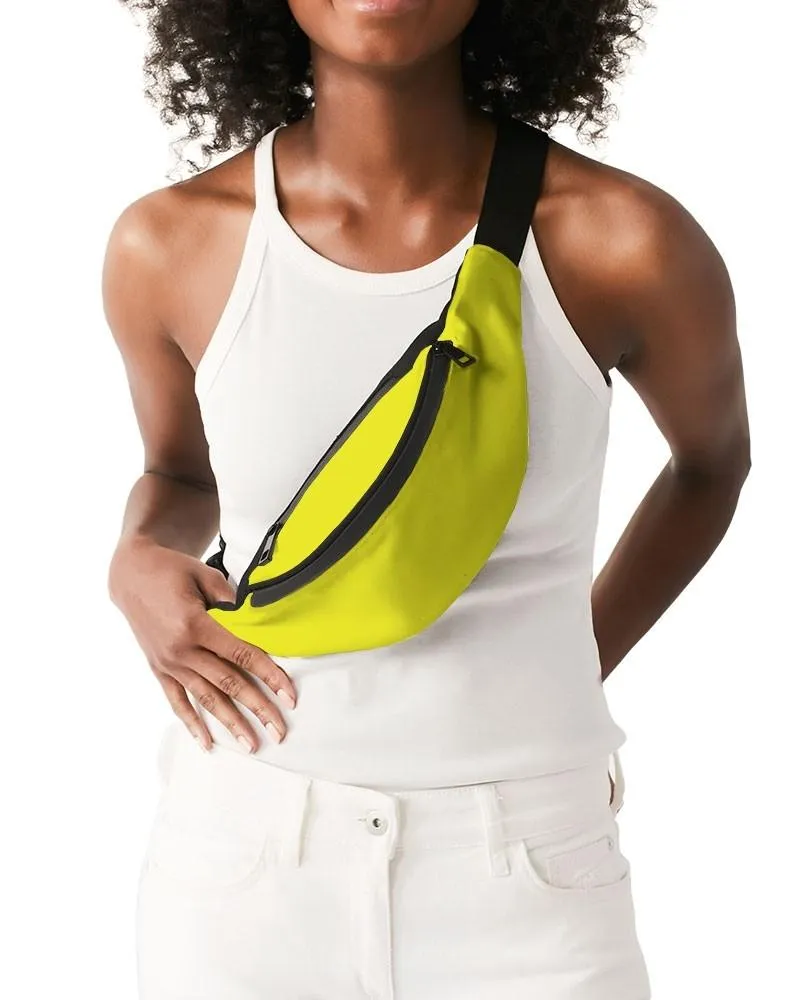 Bright Green Yellow Belt Bag | Bright Pure Green Yellow | C12M0Y100K0