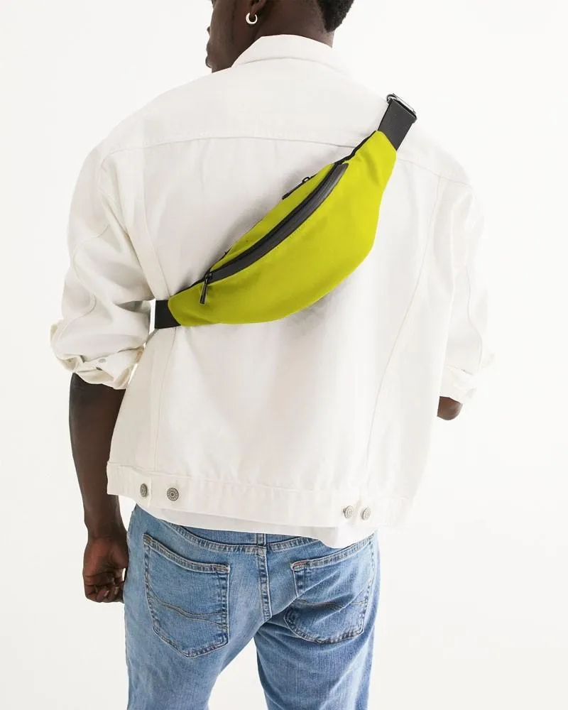 Bright Green Yellow Belt Bag | Bright Pure Green Yellow | C12M0Y100K0