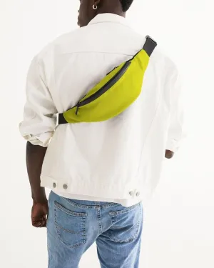 Bright Green Yellow Belt Bag | Bright Pure Green Yellow | C12M0Y100K0