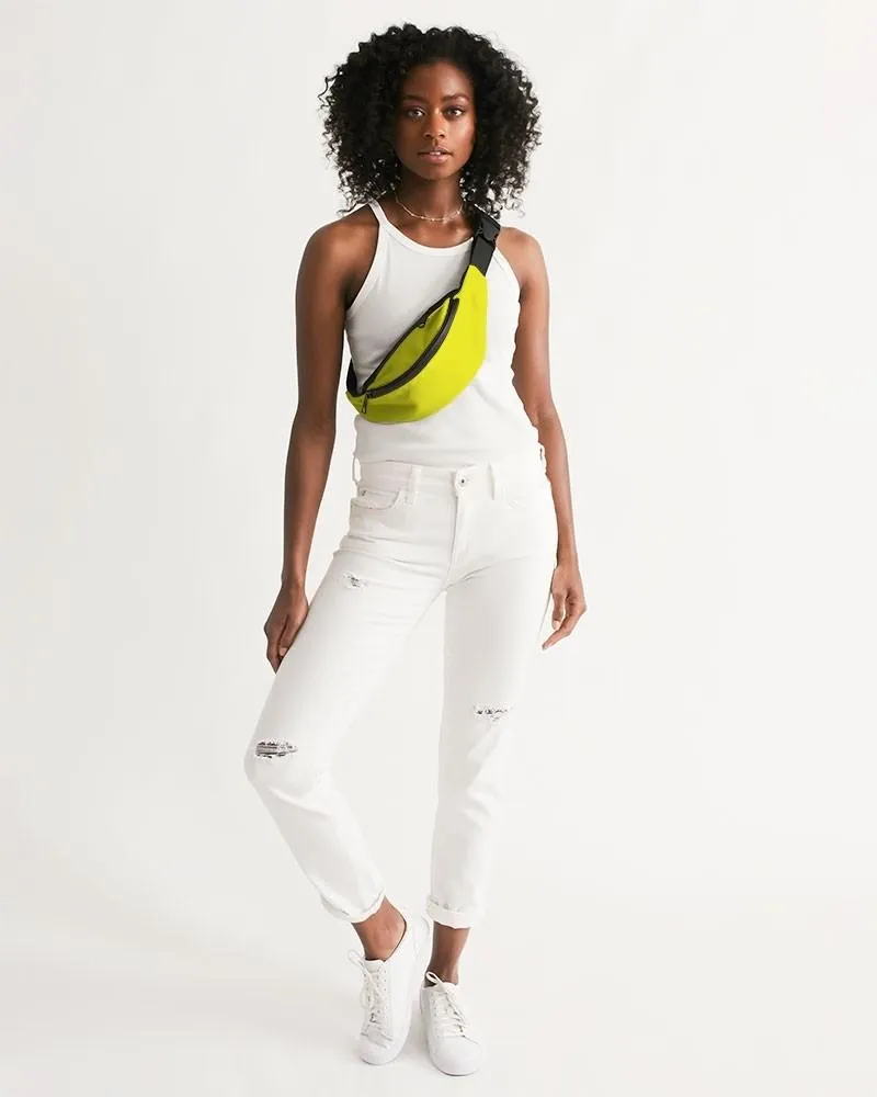 Bright Green Yellow Belt Bag | Bright Pure Green Yellow | C12M0Y100K0