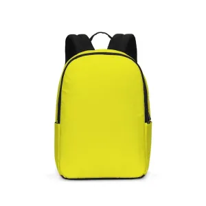 Bright Green Yellow Waterproof Backpack | Bright Pure Green Yellow | C12M0Y100K0
