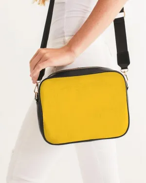 Bright Orange Yellow Crossbody Bag | Bright Pure Orange Yellow | C0M25Y100K0