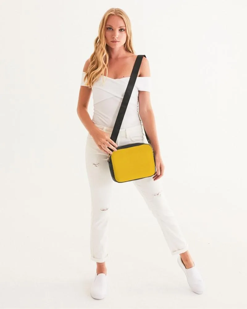 Bright Orange Yellow Crossbody Bag | Bright Pure Orange Yellow | C0M25Y100K0