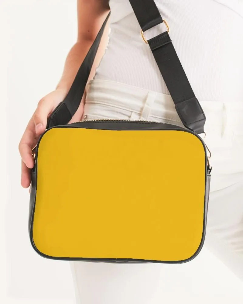 Bright Orange Yellow Crossbody Bag | Bright Pure Orange Yellow | C0M25Y100K0