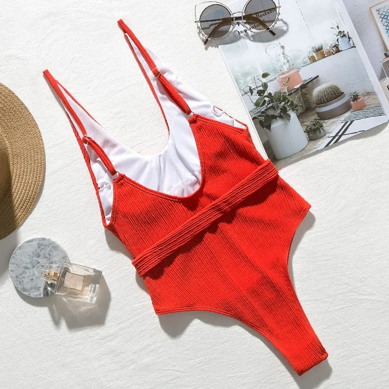 Buckled One Piece Swimsuit - Multiple colours & styles