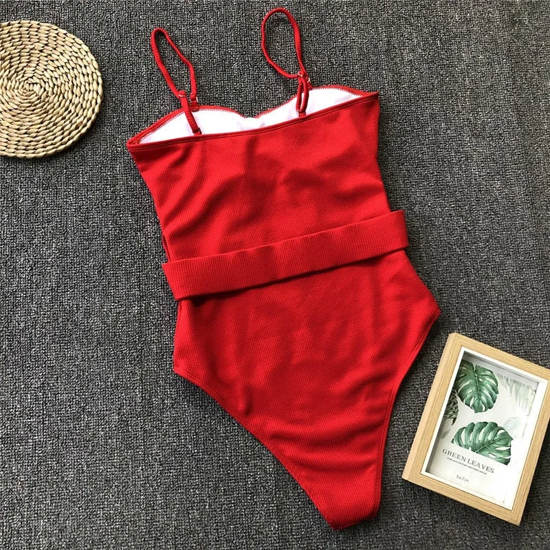 Buckled One Piece Swimsuit - Multiple colours & styles