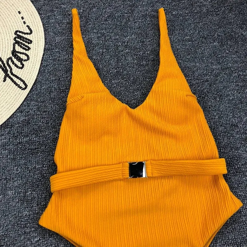 Buckled One Piece Swimsuit - Multiple colours & styles