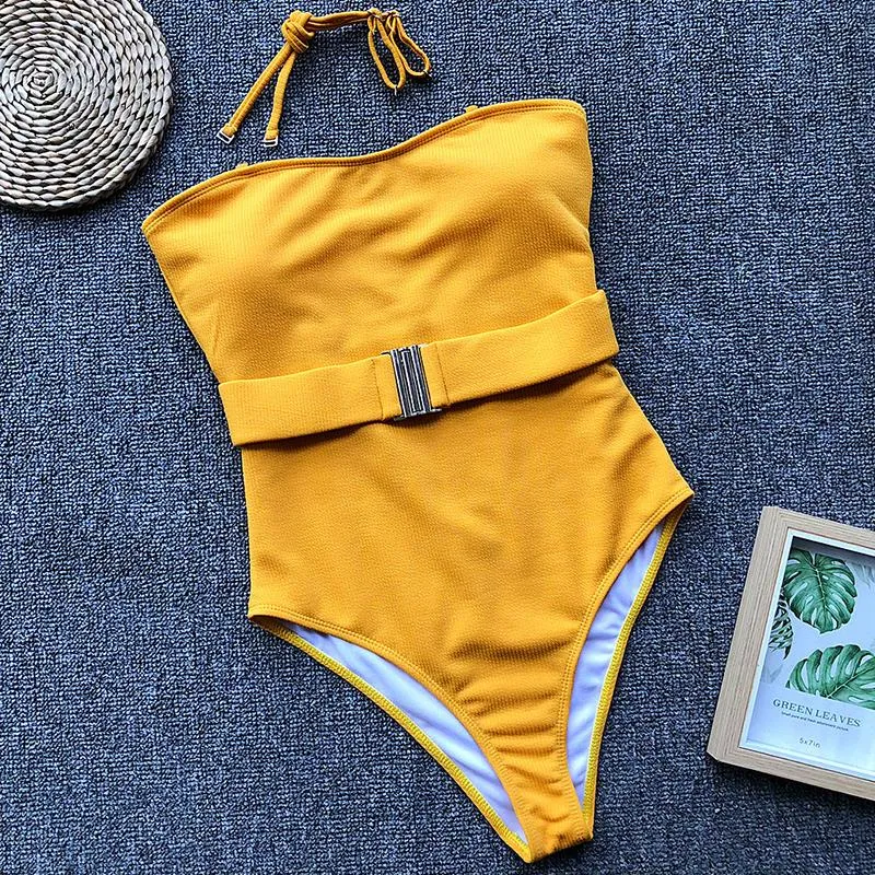 Buckled One Piece Swimsuit - Multiple colours & styles