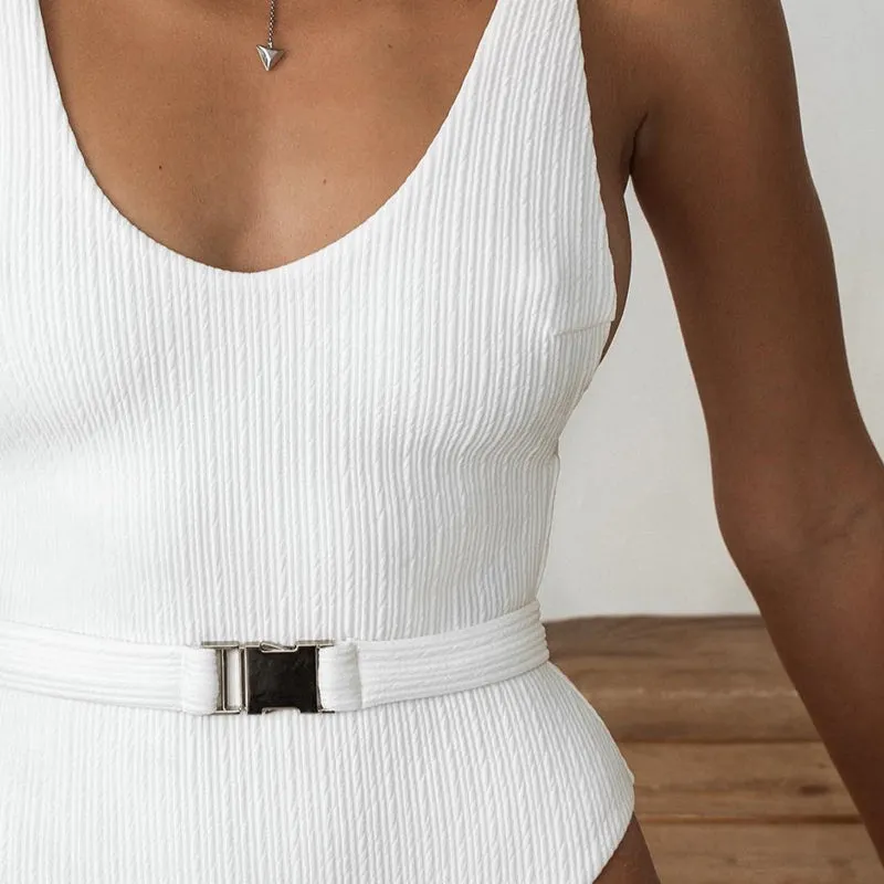 Buckled One Piece Swimsuit - Multiple colours & styles