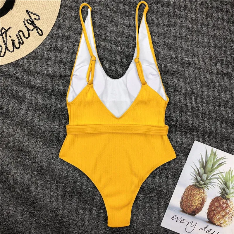 Buckled One Piece Swimsuit - Multiple colours & styles