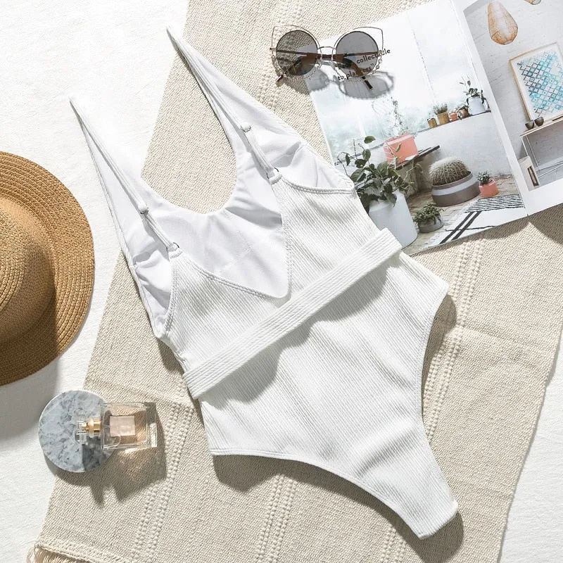 Buckled One Piece Swimsuit - Multiple colours & styles