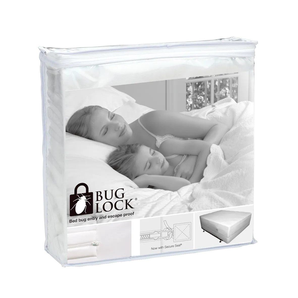 BugLock® Bed Base Protector - Double (24cm-33cm Depth)