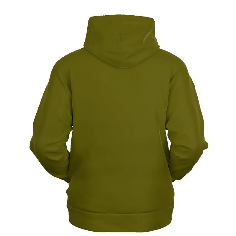 Dark Yellow Hoodie | Unisex | with PLUS sizes | C0M0Y100K80