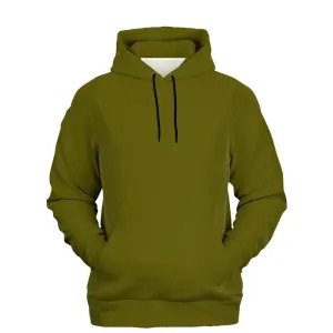 Dark Yellow Hoodie | Unisex | with PLUS sizes | C0M0Y100K80