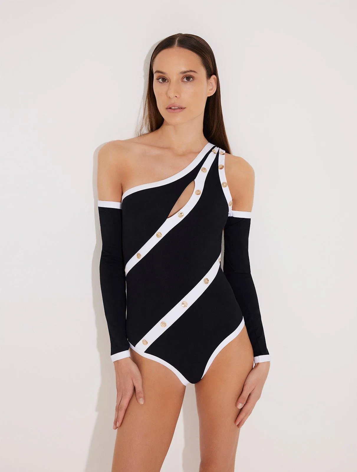 Dido Black/White Swimsuit