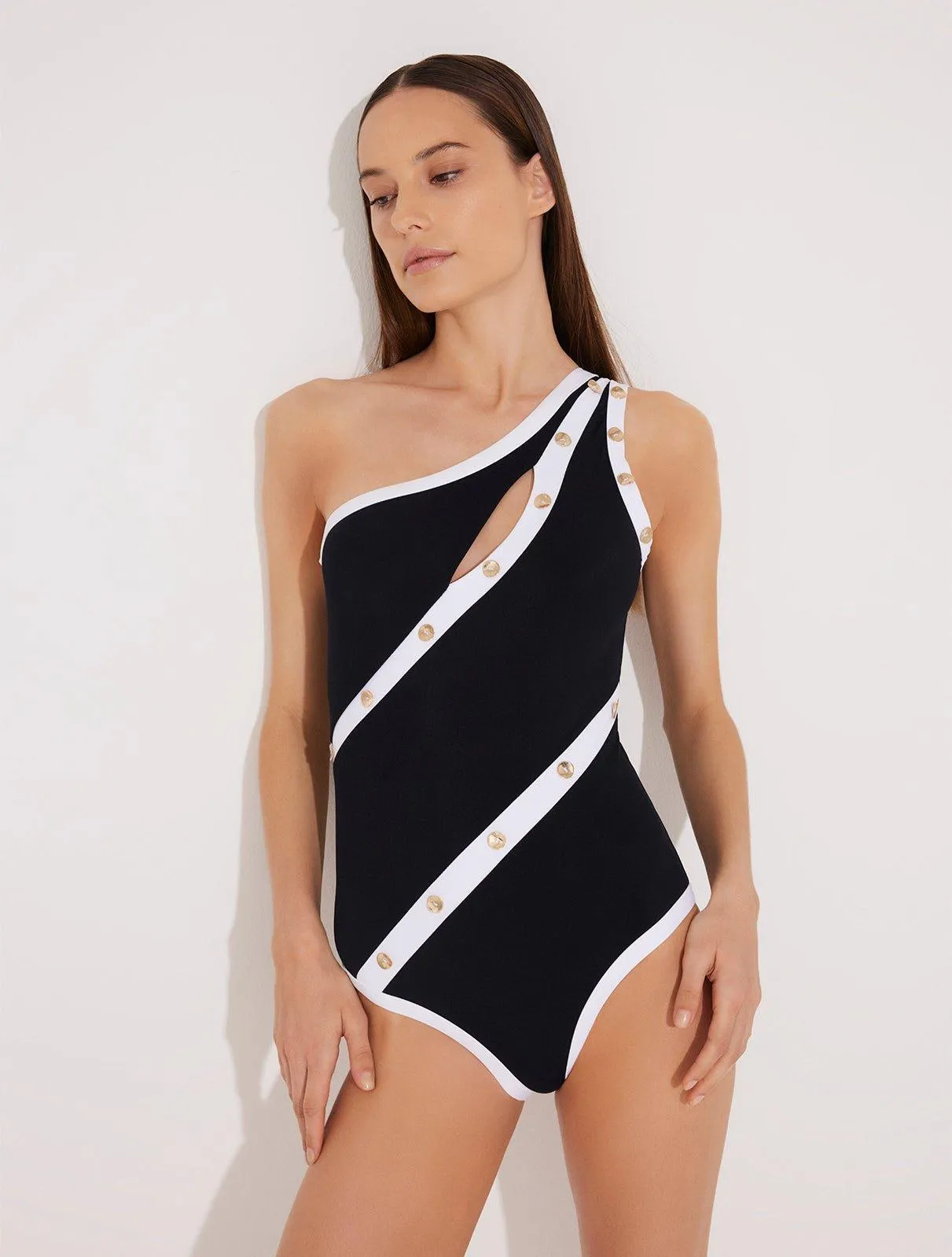 Dido Black/White Swimsuit