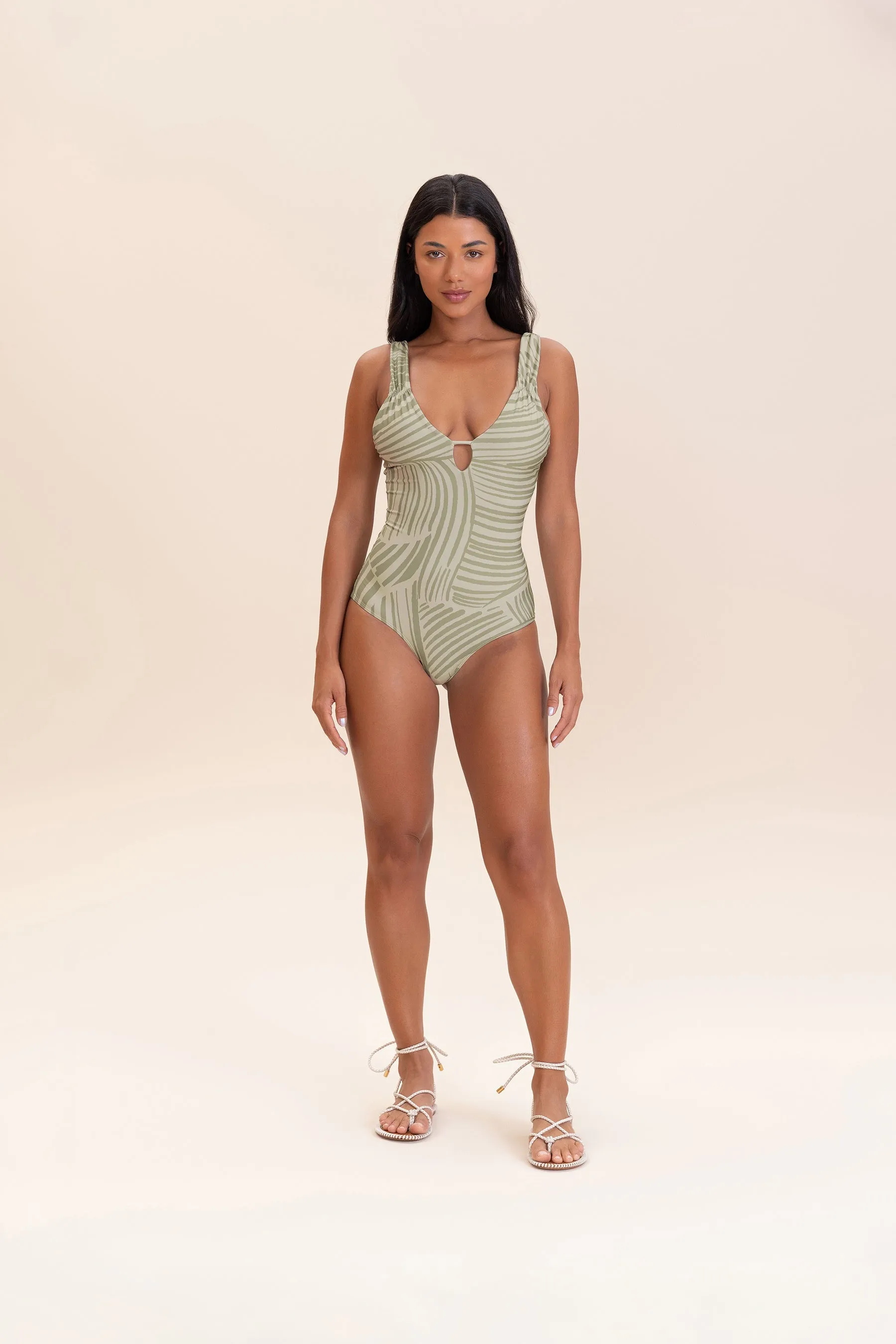 Forest V One-piece Swimsuit