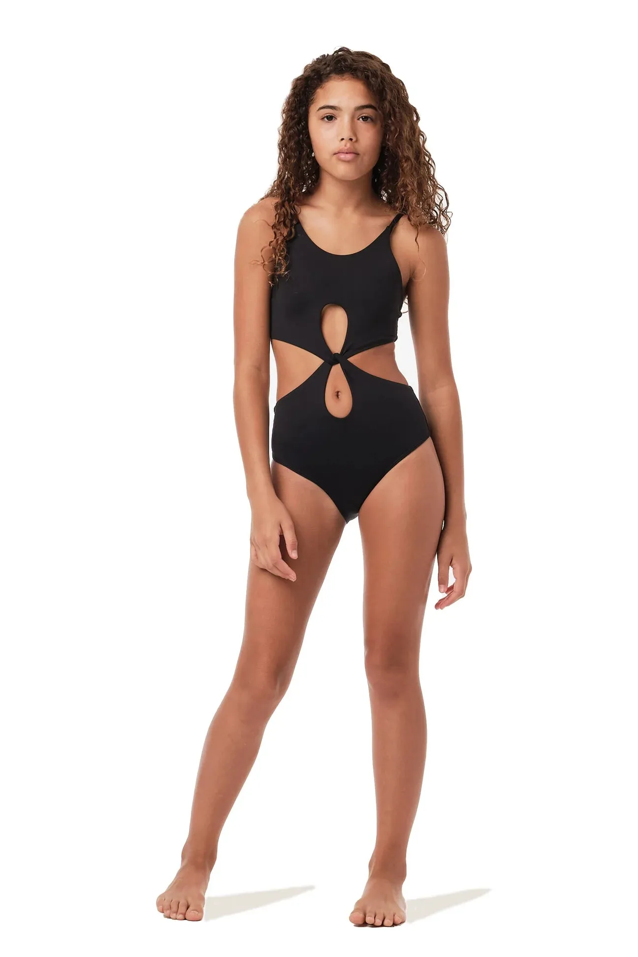 Front Row - Black One Piece