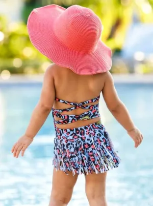 Girls Let's Do the Hula One Piece Swimsuit