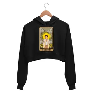 Harry Styles Crop Hoodie - Golden