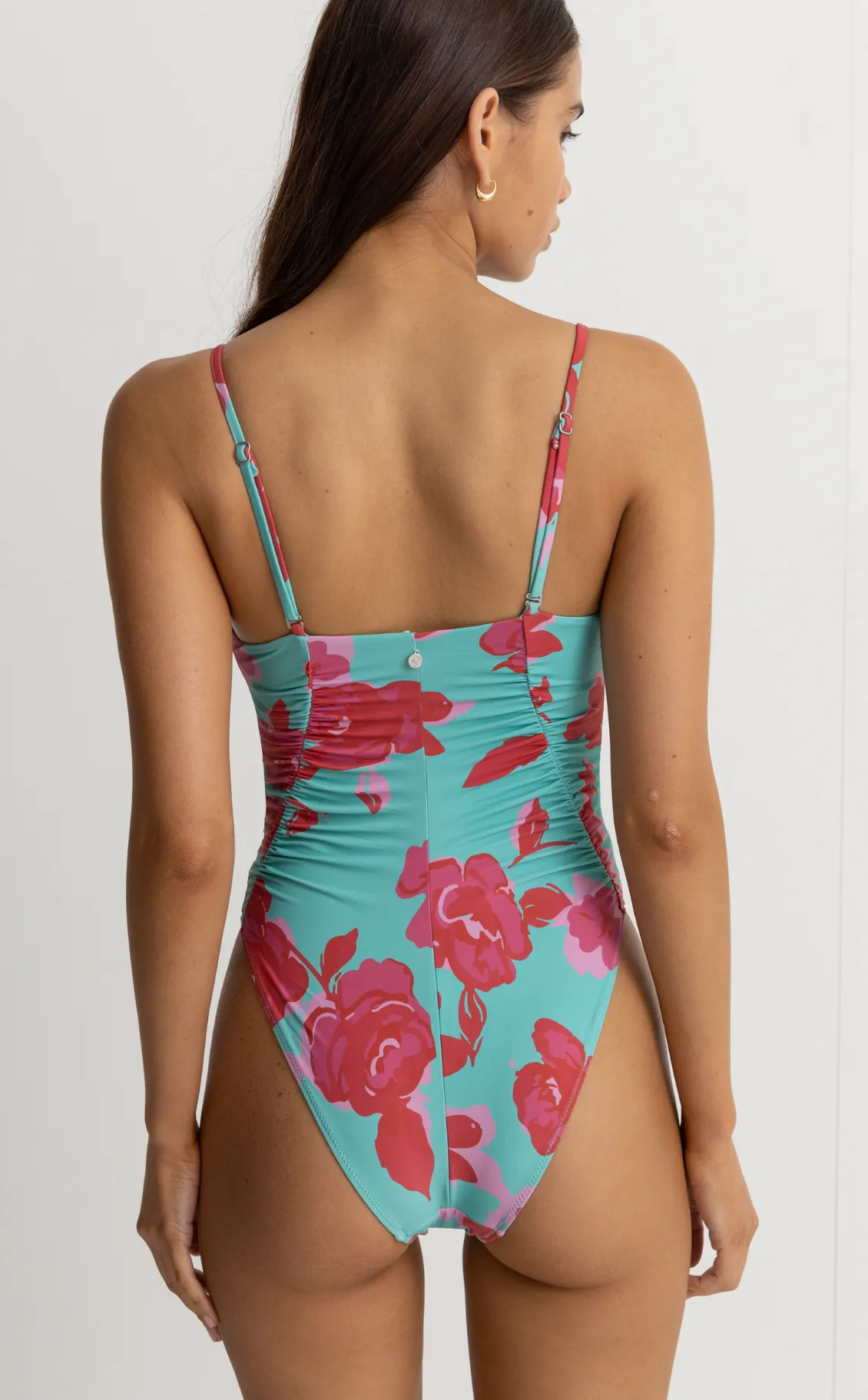 Inferna Floral Scrunched One Piece