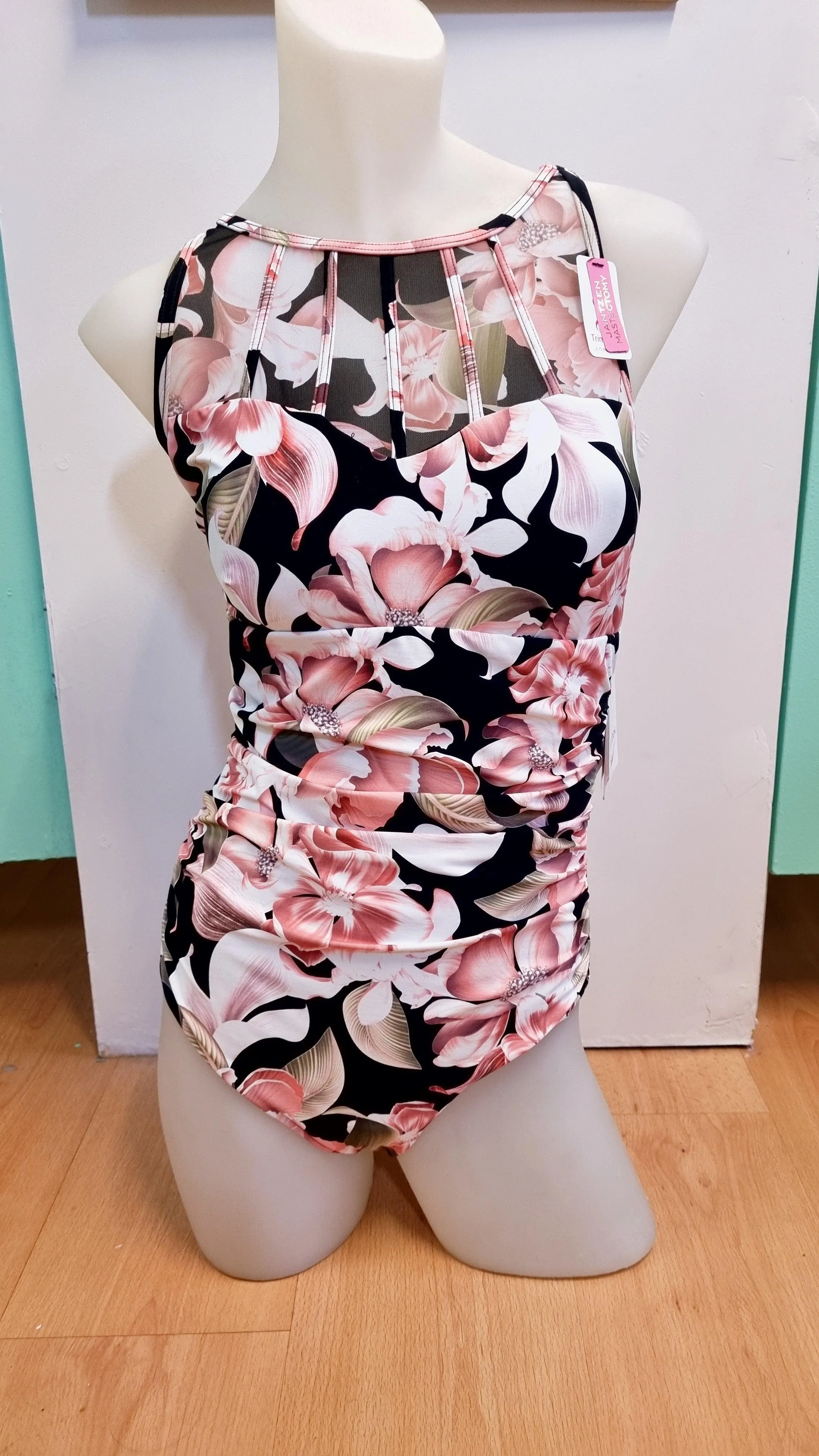 Jantzen JA84336MAS Bottega High Neck Mastectomy One Piece