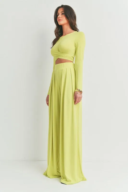 Lemon Comfort Top And Pants Set