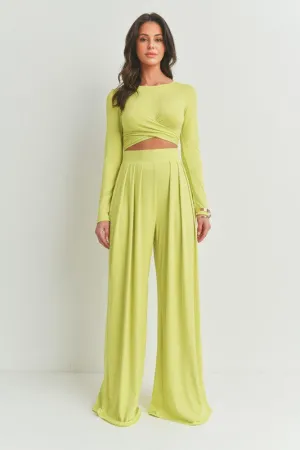 Lemon Comfort Top And Pants Set
