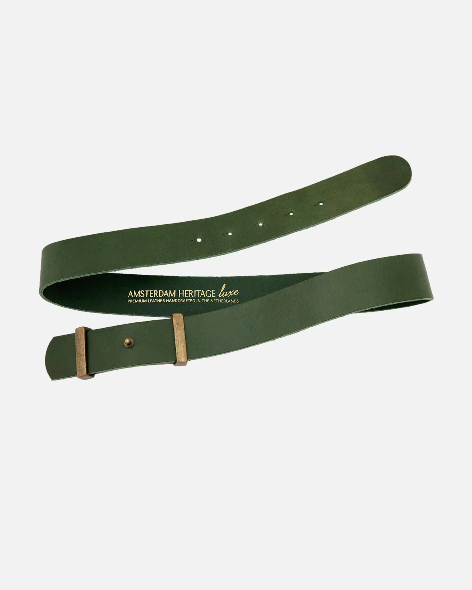 MADE TO ORDER Jip | Slimming Buckleless Leather Belt