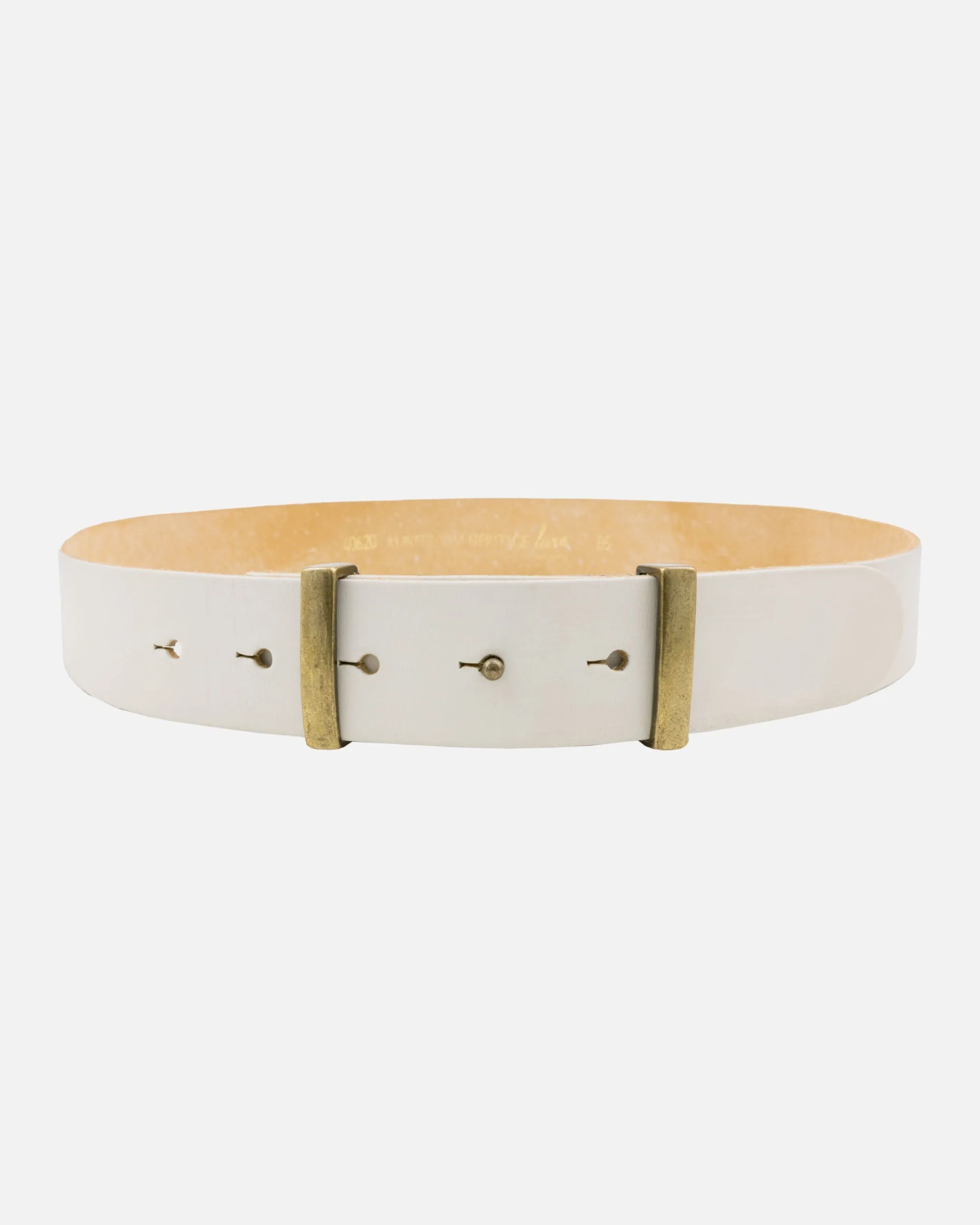 MADE TO ORDER Jip | Slimming Buckleless Leather Belt