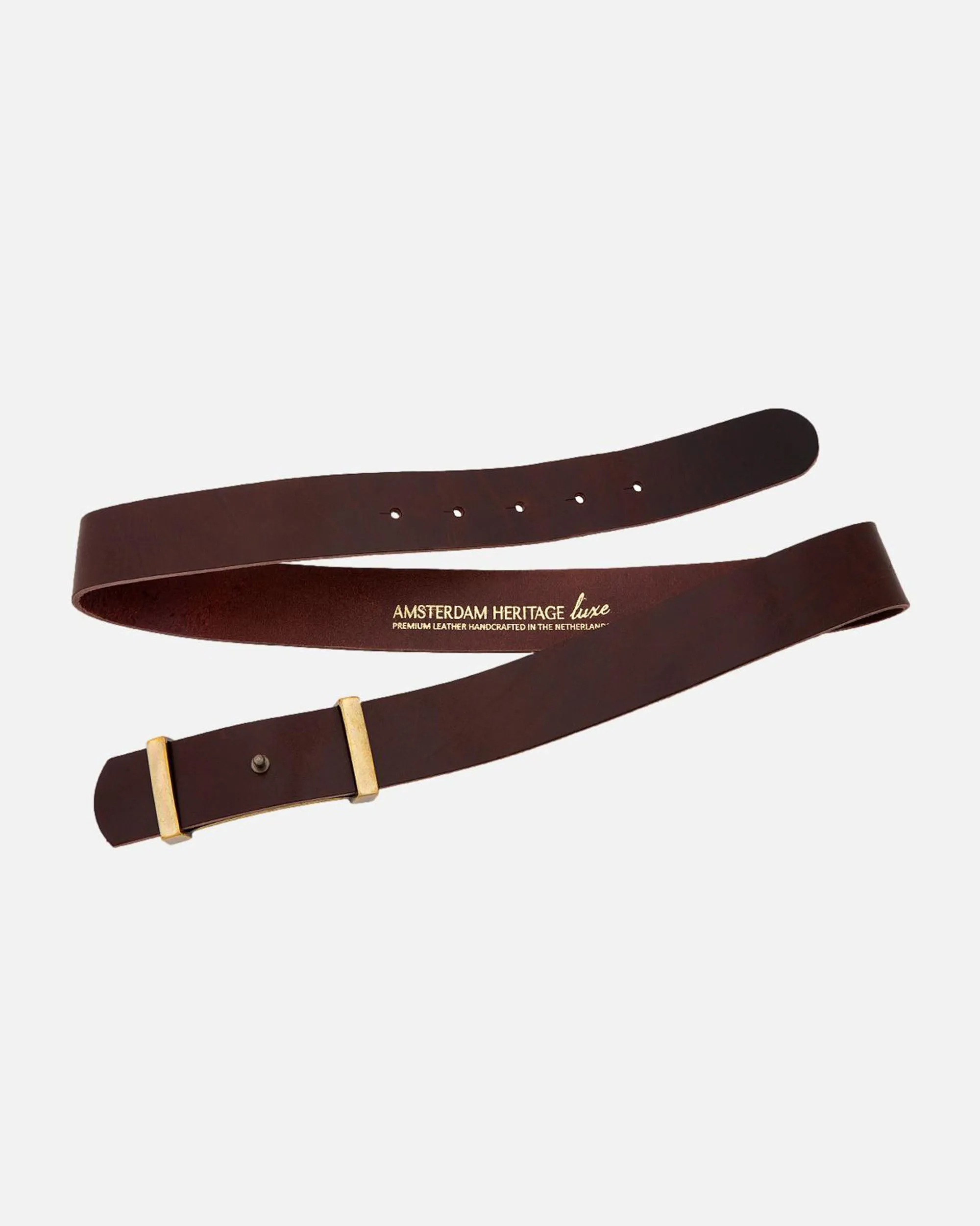 MADE TO ORDER Jip | Slimming Buckleless Leather Belt