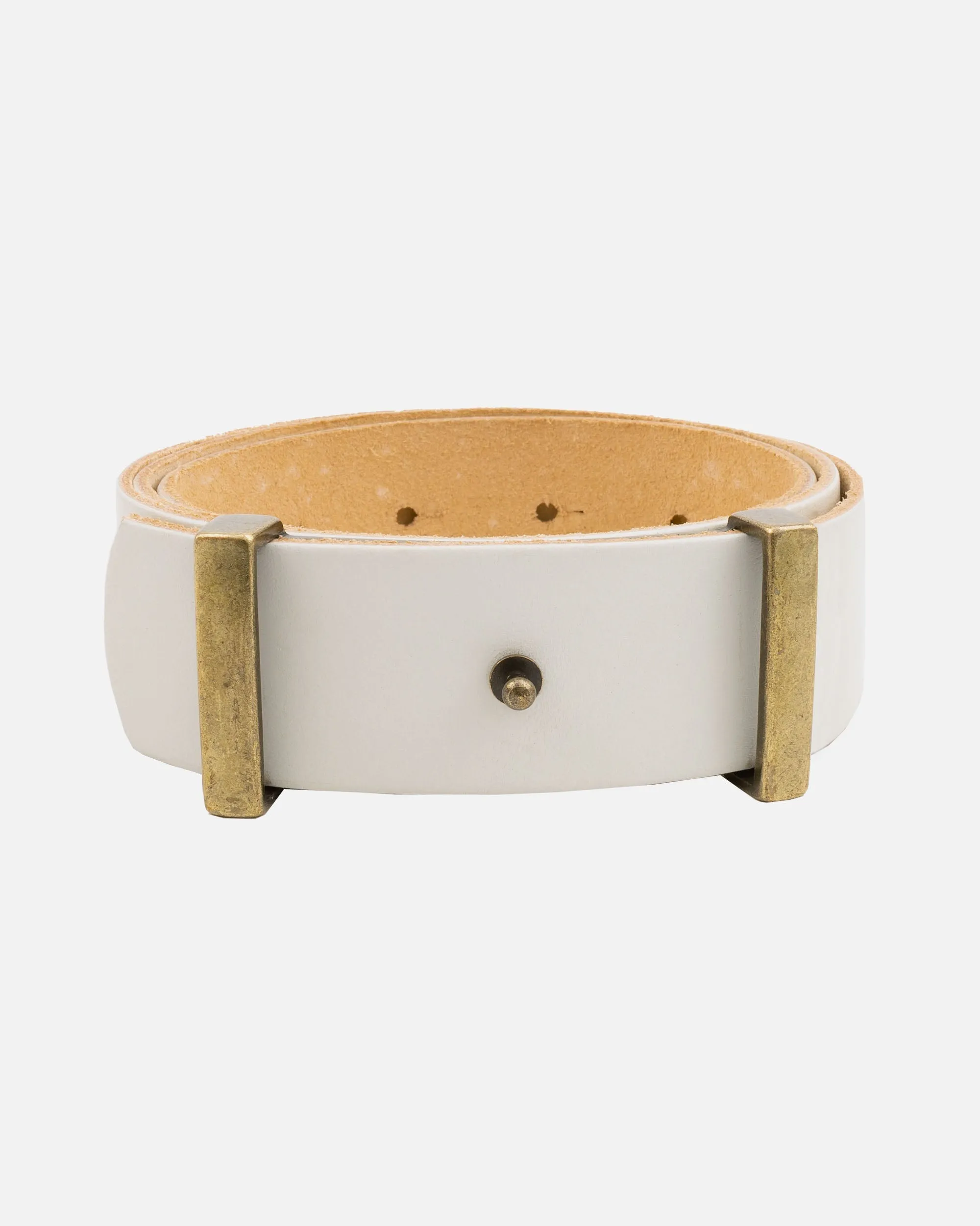 MADE TO ORDER Jip | Slimming Buckleless Leather Belt