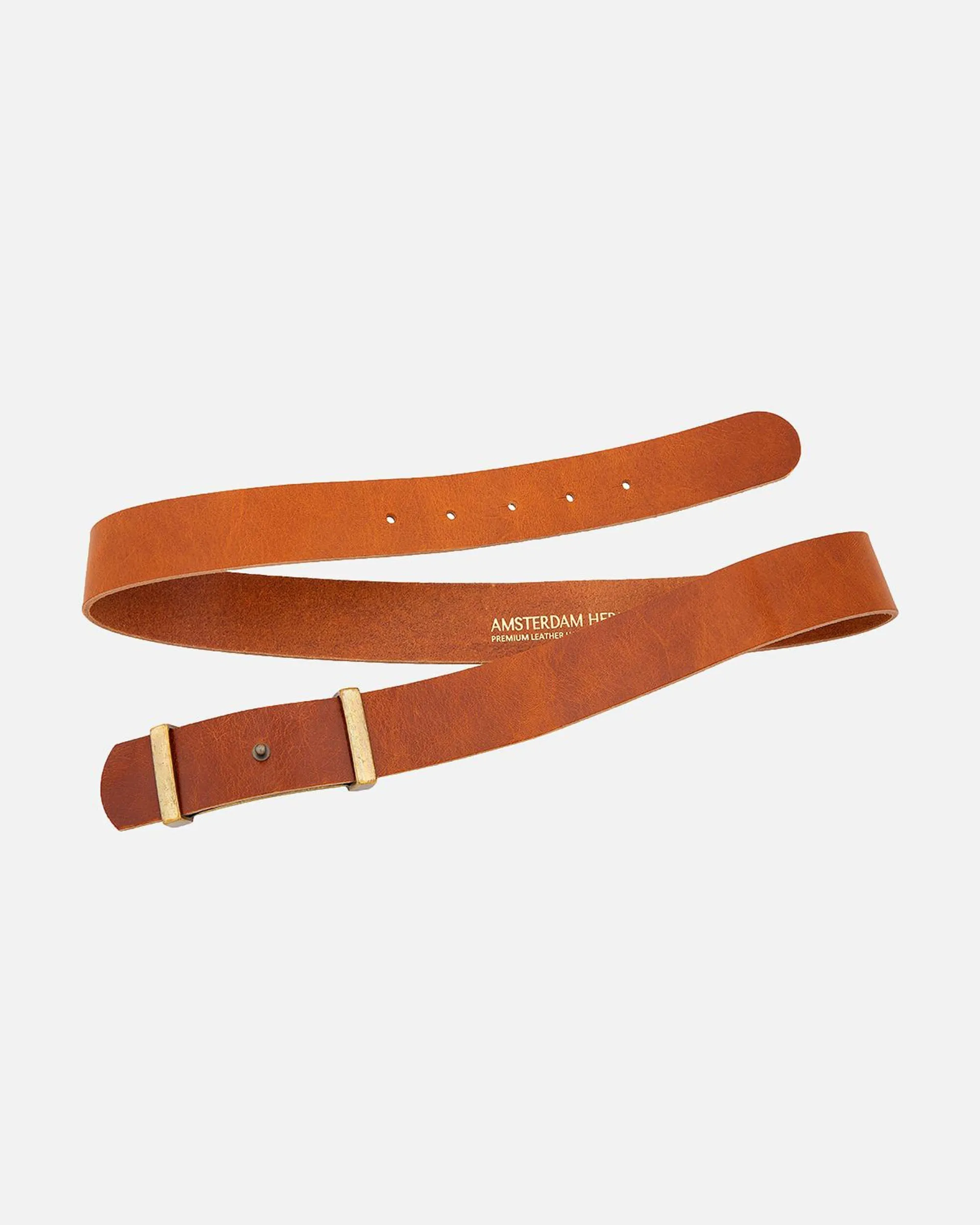 MADE TO ORDER Jip | Slimming Buckleless Leather Belt
