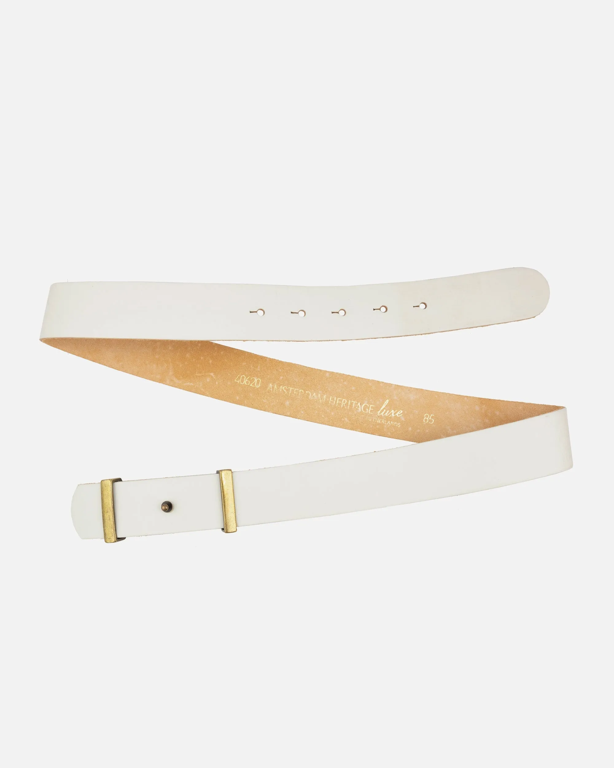 MADE TO ORDER Jip | Slimming Buckleless Leather Belt