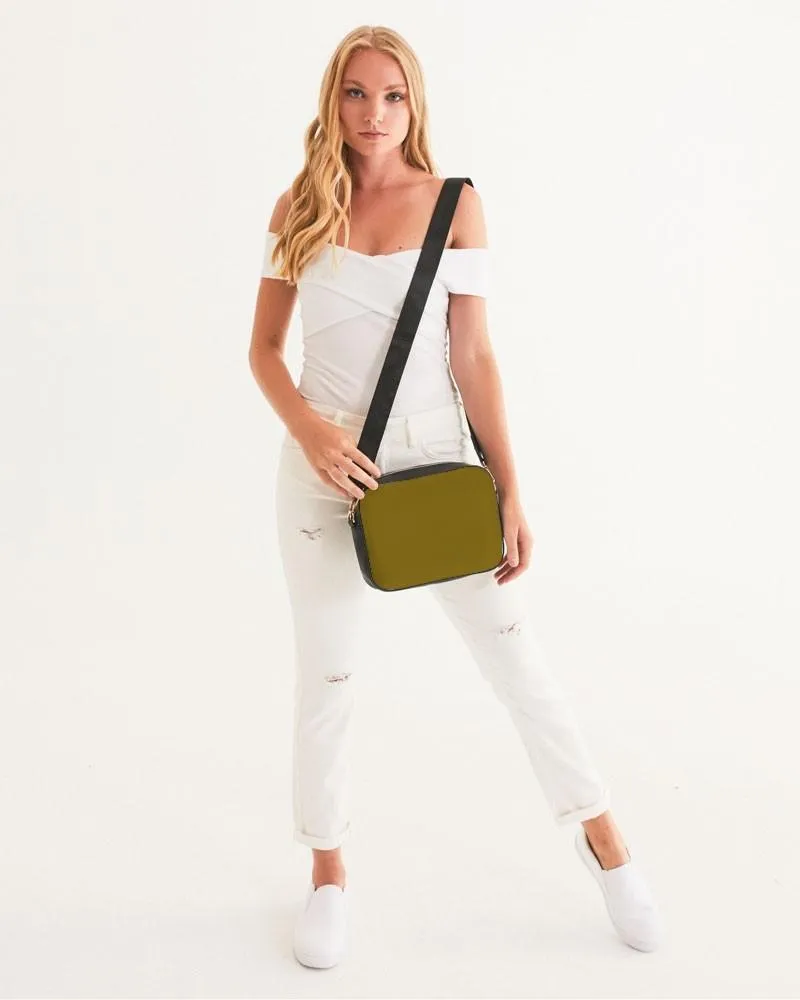 Medium Dark Orange Yellow Crossbody Bag | Medium Dark Pure Orange Yellow | C0M25Y100K60