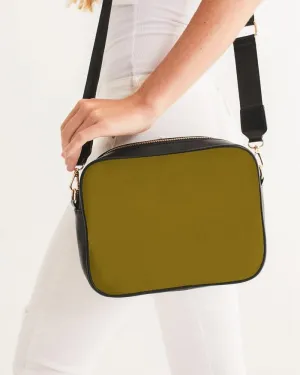 Medium Dark Orange Yellow Crossbody Bag | Medium Dark Pure Orange Yellow | C0M25Y100K60
