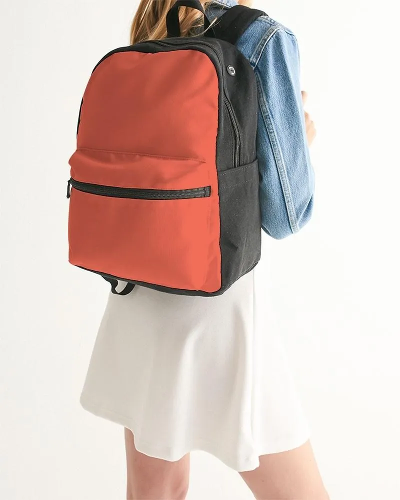 Midtone Red Canvas Backpack | C0M80Y80K0