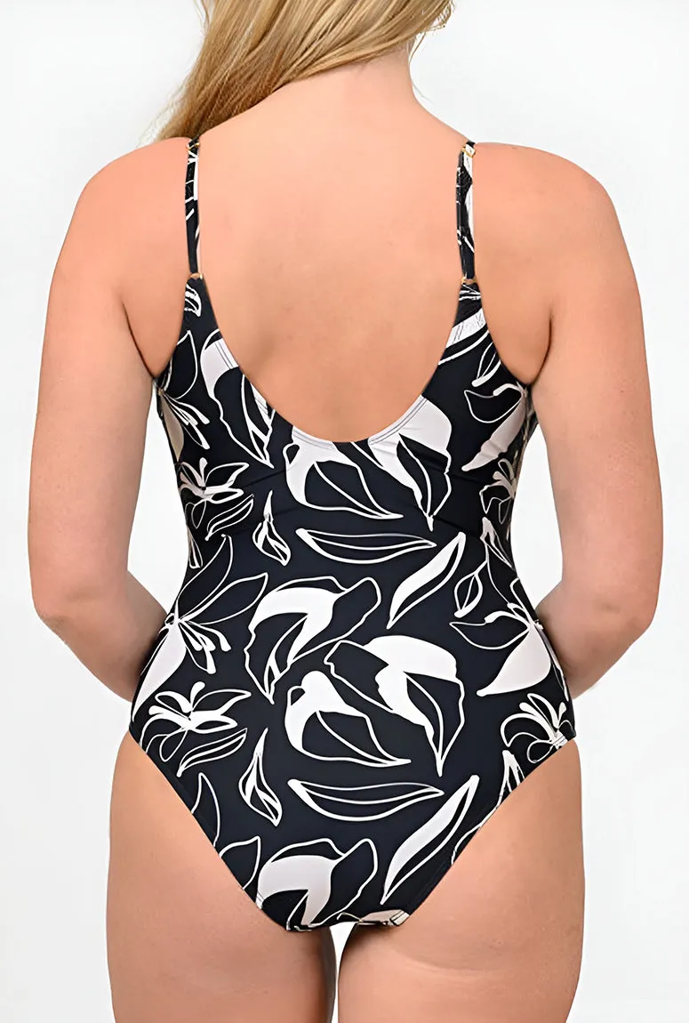 MS-CS102 - Wholesale Women's O-Ring One-Piece & Skirtini Swimsuits