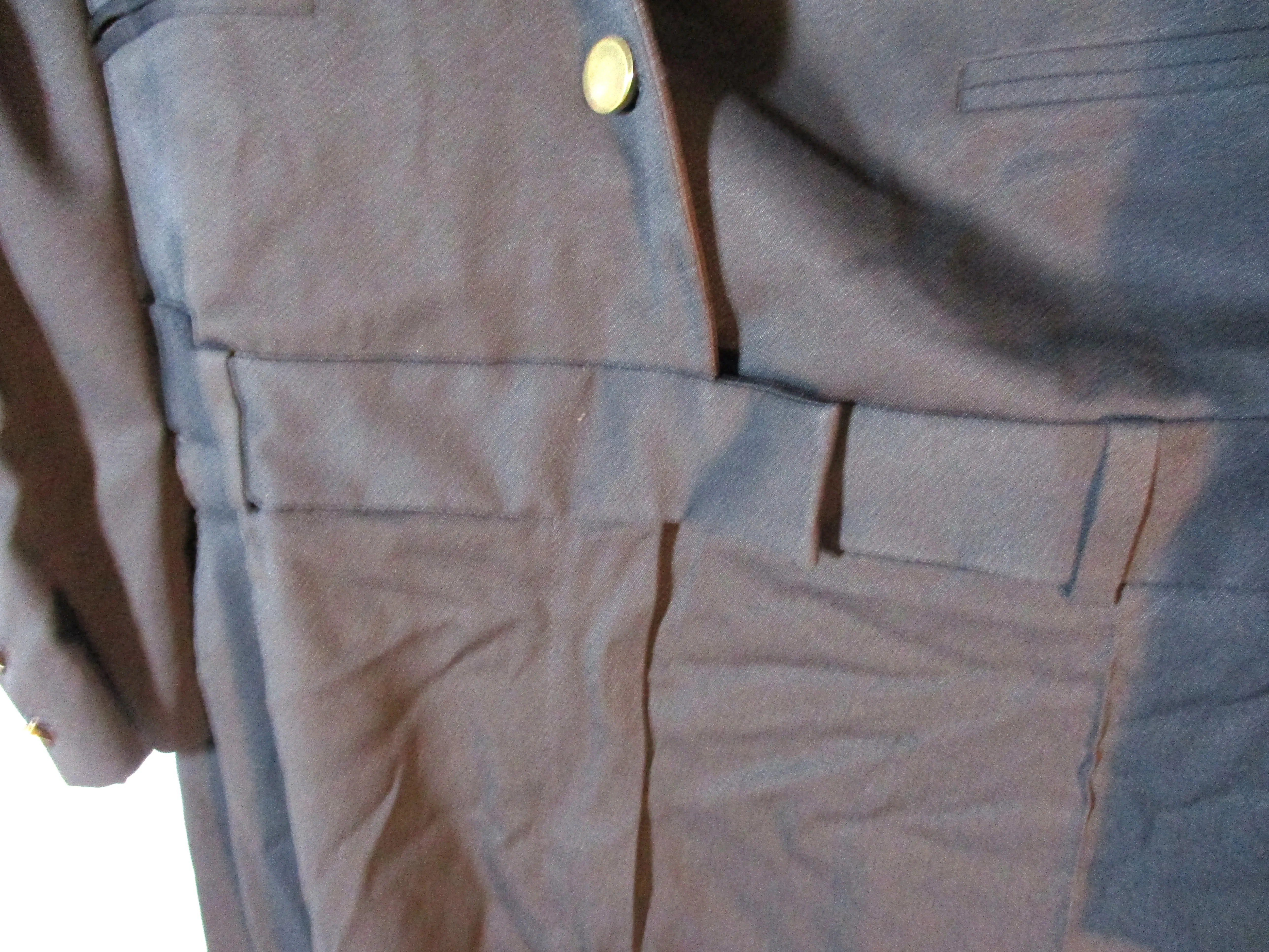NEW NWT CELINE FRANCE One Piece TUXEDO Pant Suit 36 BLACK FORMAL
