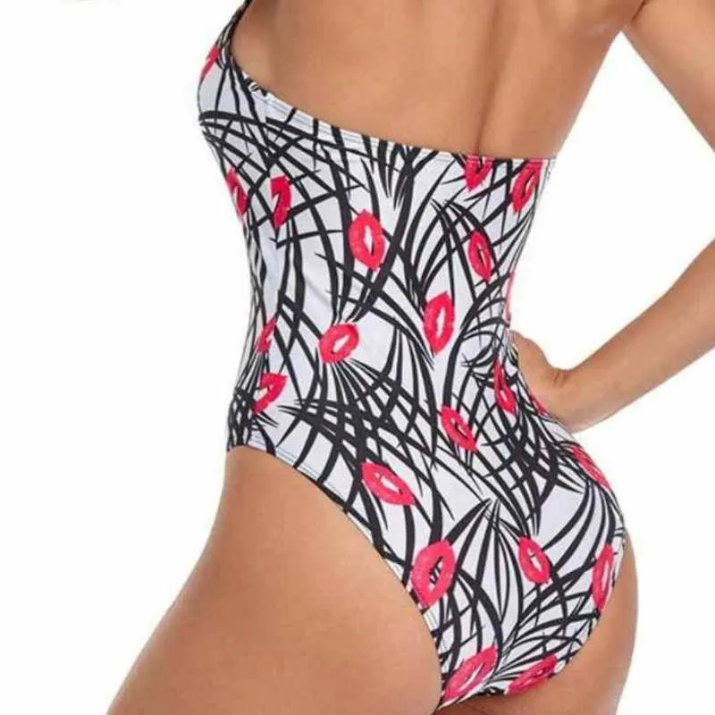 One-piece High cut Women Swimsuit