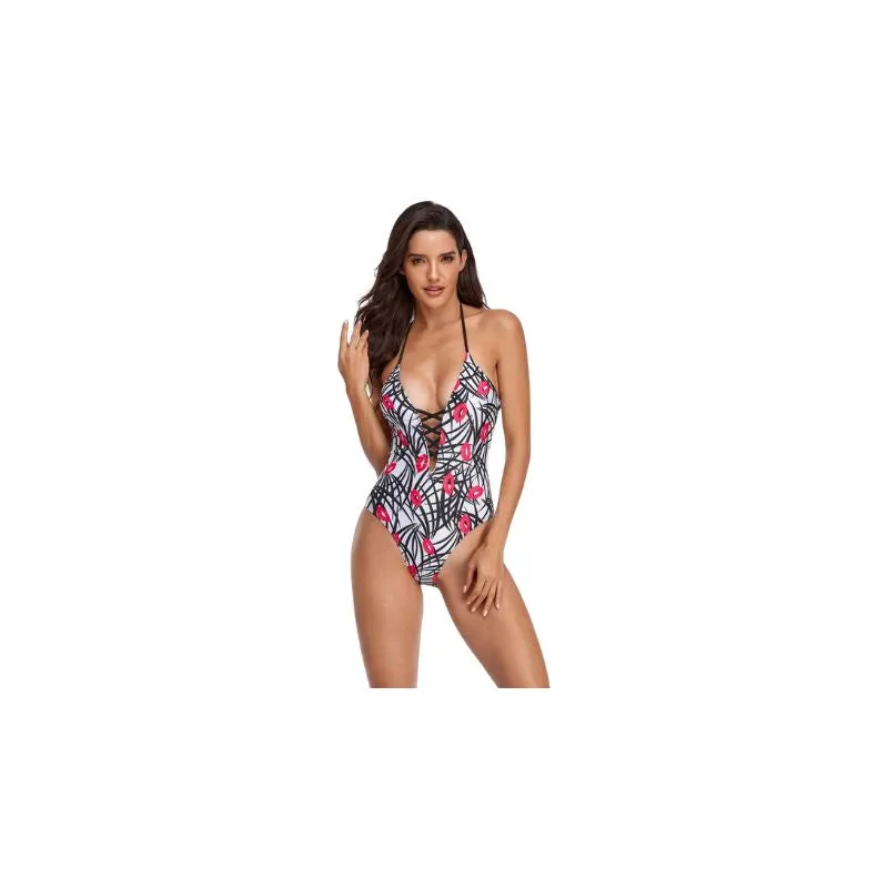 One-piece High cut Women Swimsuit